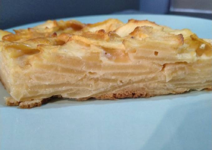 Gâteau invisible aux pommes