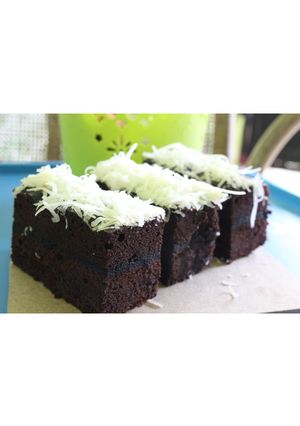 Foto resep Brownis kukus Keju ala Amanda