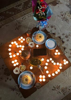 عکسی از دستور خورشت آلو اسفناج