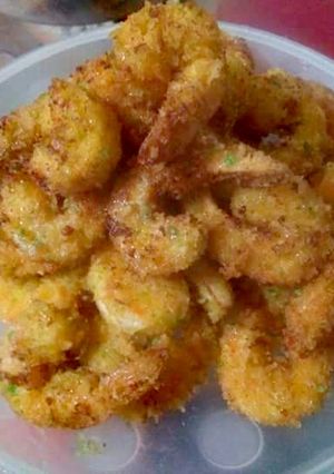 Hình của món Tôm chiên xù.