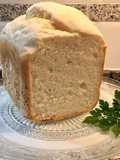 Pan de molde con yogur sin gluten, sin lactosa (panificadora)
