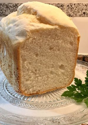 Una foto de Pan de molde con yogur sin gluten, sin lactosa (panificadora)