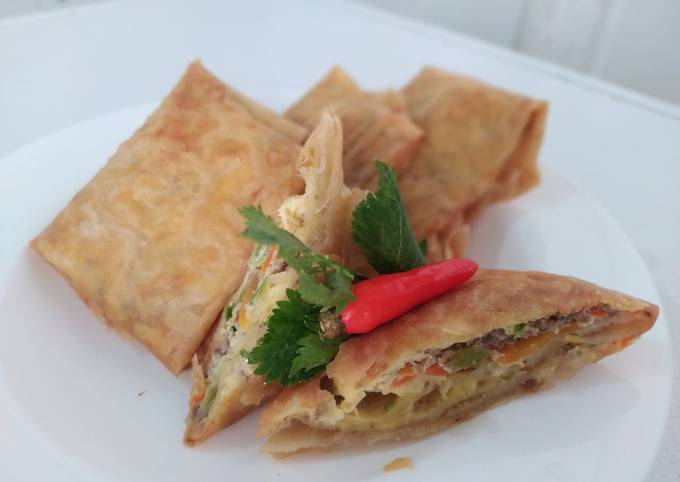 Martabak telur kulit lumpia