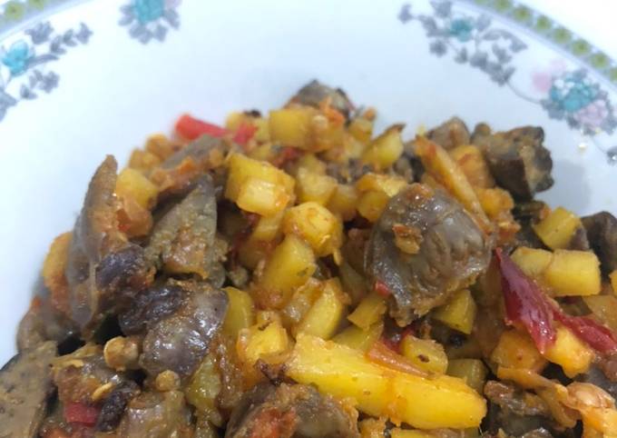 Bagaimana Membuat Sambal goreng ati ampela Anti Gagal