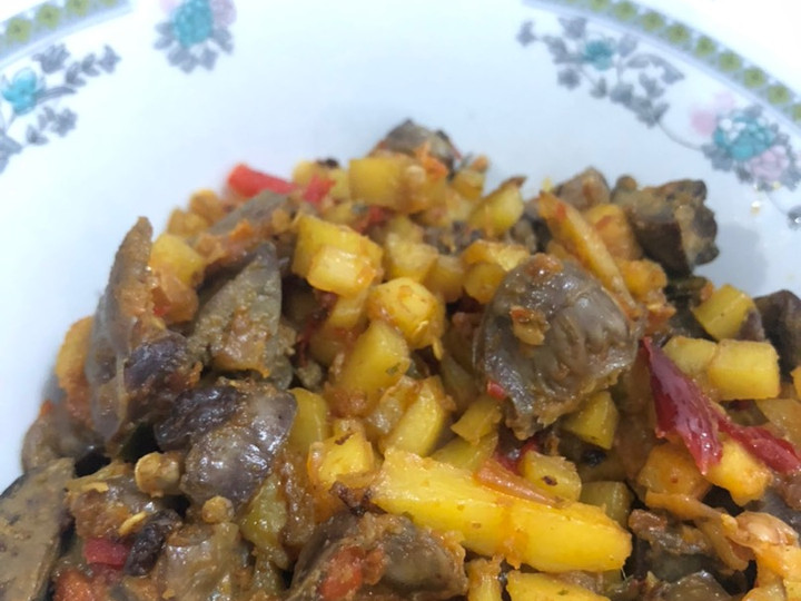 Resep Sambal goreng ati ampela Rumahan