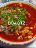 Pozole rojo con cerdo