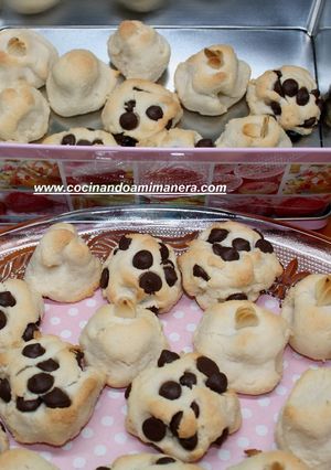 Foto principal de Almendrados y almendrados con gotas de chocolate