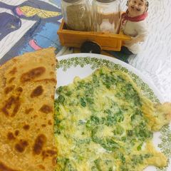 A picture of Green Omelet.