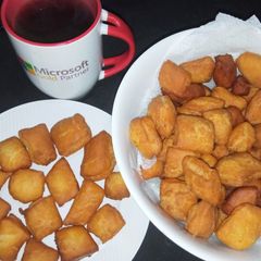 A picture of Mini mandazis.