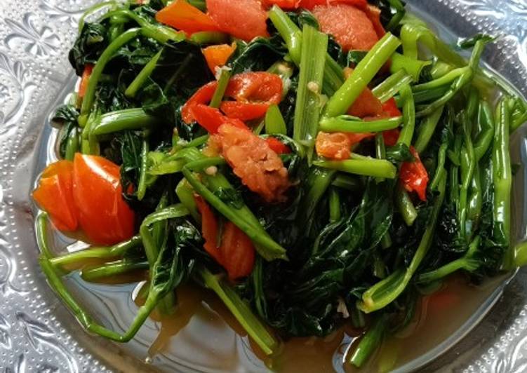 Resep Tumis Kangkung Minyak Wijen Oleh Risna Endang Lestari Cookpad