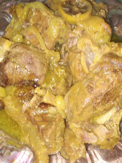 عکسی از دستور چلوگوشت فیله گوساله