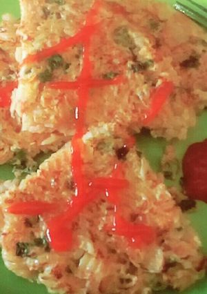 Foto resep Omelet makaroni telor sayur