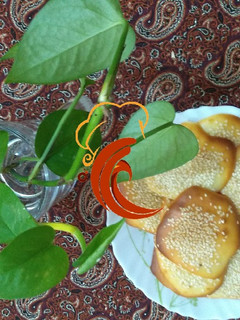 عکسی از دستور شیرینی کنجدی