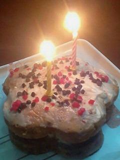 A picture of Vanilla chocolate cake.