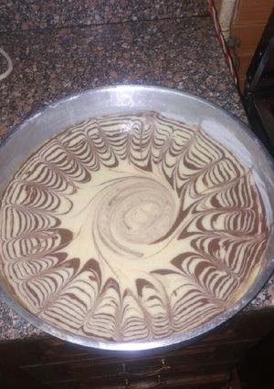 صورة لوصفة كيكه التيجر