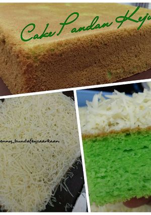 Foto resep Cake Pandan Keju