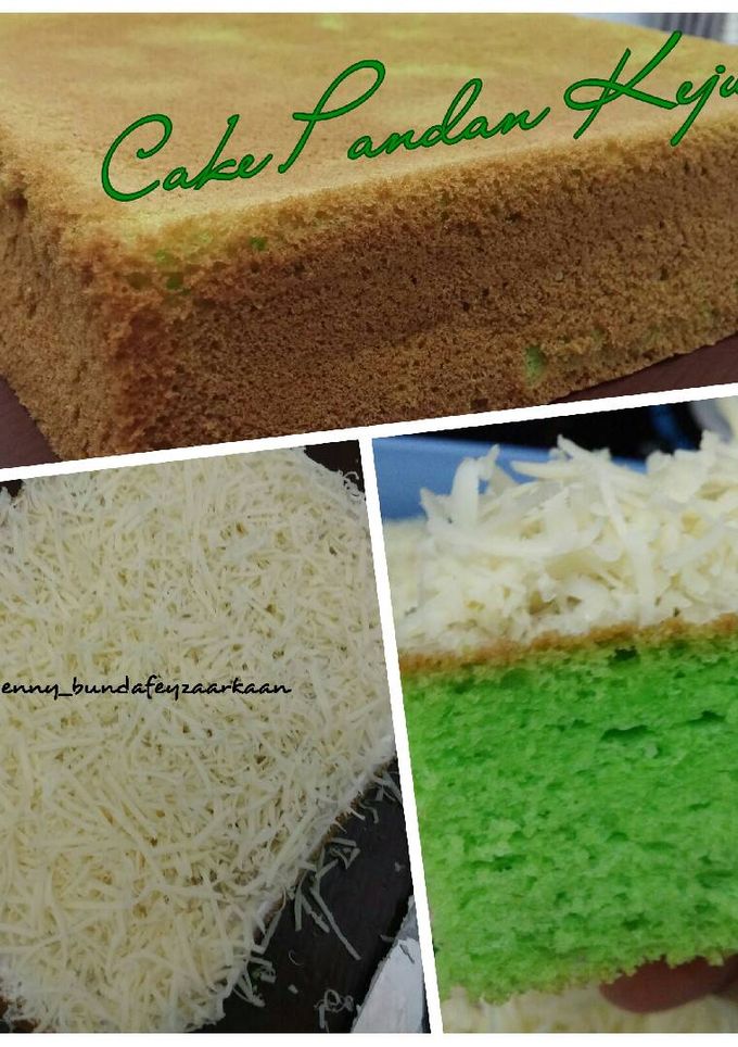 Foto resep Cake Pandan Keju