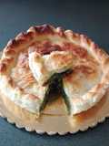 Torta salata spinaci e uova sode