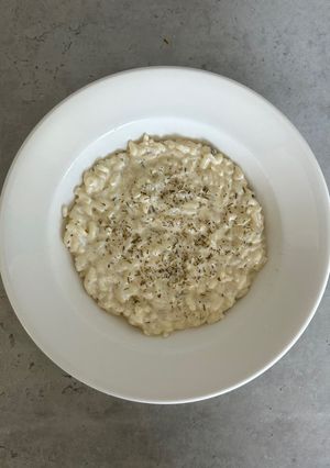 Foto di Risotto al caprino e rosmarino
