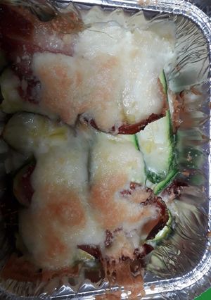 Foto di Sformatino zucchine speck e scamorza