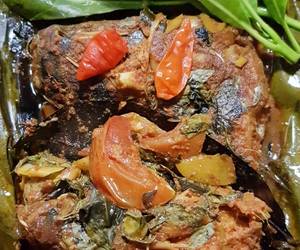 Cara Menyajikan Pepes patin pedas Yummy Mantul