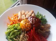 Gambar protein dan sayur