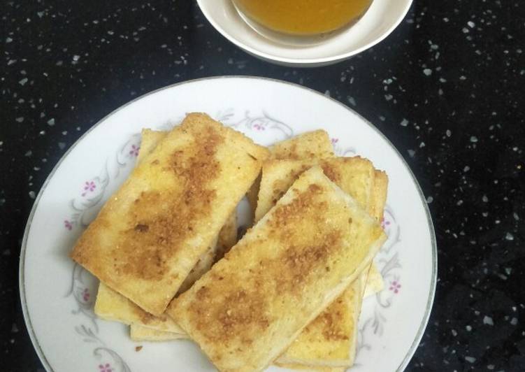 Roti tawar kering, Renyah kress