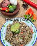 Sambal Tuktuk pedas, nikmat & wangi