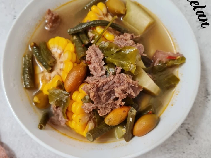 Langkah Gampang Menyiapkan Resep Sayur Asam Tetelan yang Lezat Sekali Anti Ribet, Uenak Banget