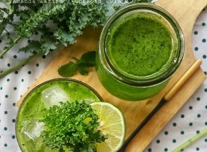 Foto resep Jus Kale Melon