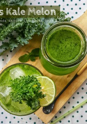 Foto resep Jus Kale Melon