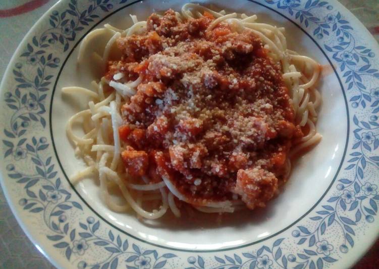 Pasta a la Bolognesa