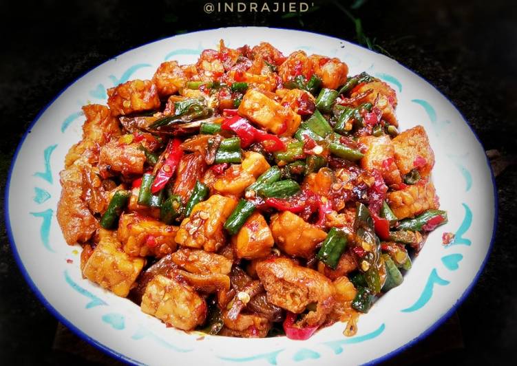 Bahan Menyiapkan Orek Tempe Kacang Panjang, Menggugah Selera