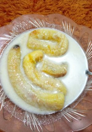 Foto resep Pisang panggang santan