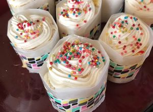 Una foto de Falsos cupcakes