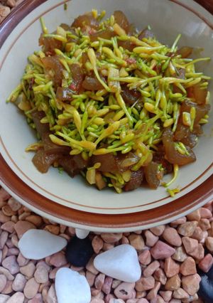 Foto resep Tumis Bunga Pepaya Kulit Sapi Disuka🌶