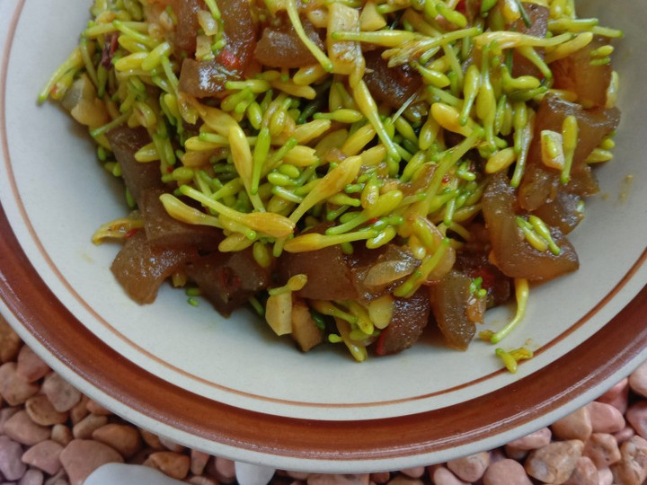 Resep Tumis Bunga Pepaya Kulit Sapi Disuka🌶 Anti Gagal