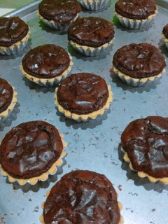 Foto resep Pie brownies shiny crust chocolatos legit moist