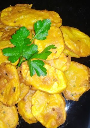A picture of Potato bhajia.