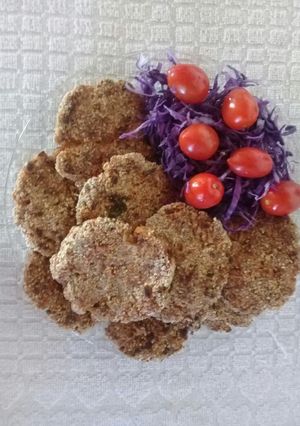 Una foto de Hamburguesas de carne y verduras!!!😊