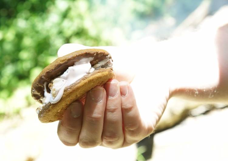 Steps to Prepare Super Quick Homemade The easiest, tastiest S&#39;mores