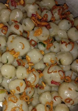Foto resep Cilok isi ayam suwir