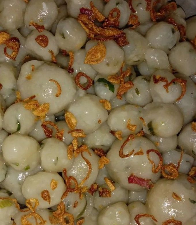 Foto resep Cilok isi ayam suwir