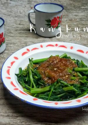 Foto resep Kangkung brambang asem