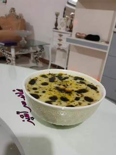 عکسی از دستور آش دوغ (خانم سرآشپز)