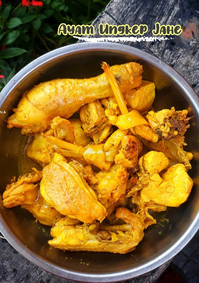 Foto resep Ayam Ungkep Jahe 예르다