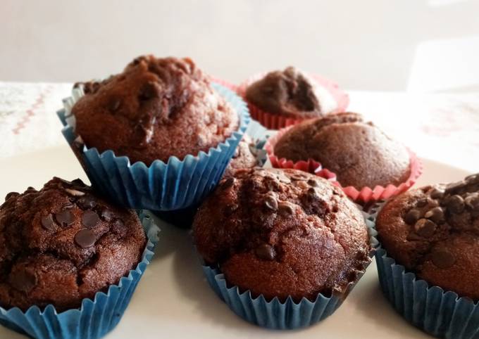 Muffin al Doppio cioccolato 🍫🍫