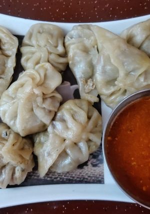 A picture of Veg Momo.