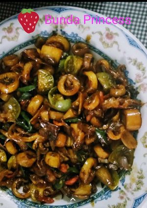 Foto resep Cumi Asin Cabe Hijau