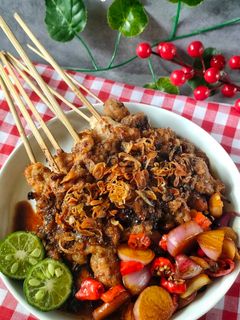 Foto resep Sate ayam Madura bumbu kacang